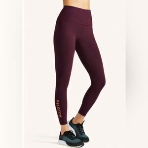 Beyond Yoga x Peloton SpaceDye Yoga Leggings – Maroon – 1X